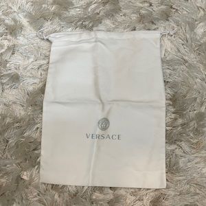White Versace dustbag